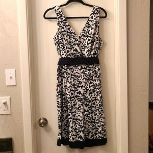 Black and white dress